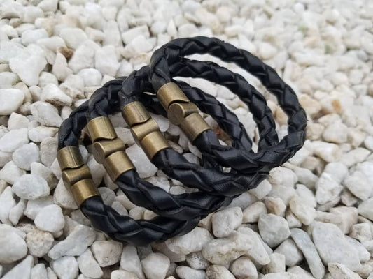 Bound Beauty Handcrafted Leather Bracelet