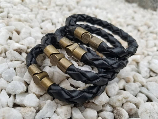 Bound Beauty Handcrafted Leather Bracelet